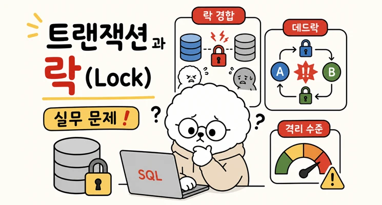 트랜잭션과 락(Lock), 실무에서 자주 겪는 문제들
