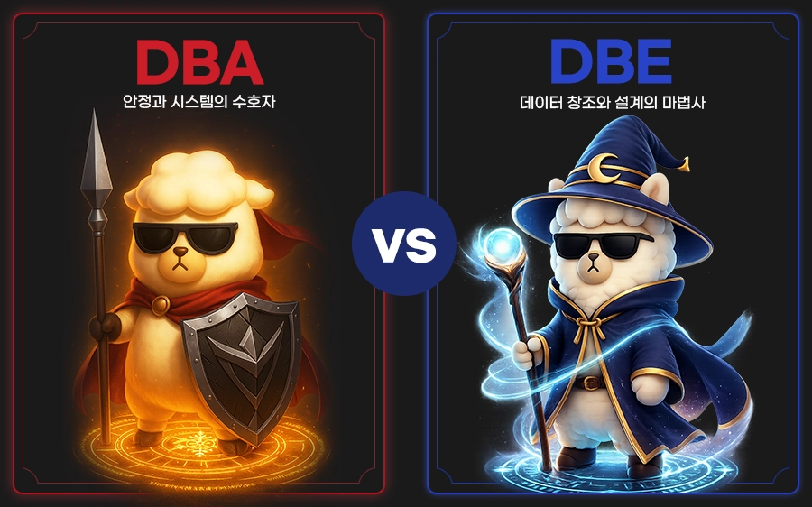 데이터베이스 교육 필수 선택! DBA vs DBE 중 당신의 이직 성공률을 높일 직업은? (3분 자가 진단)