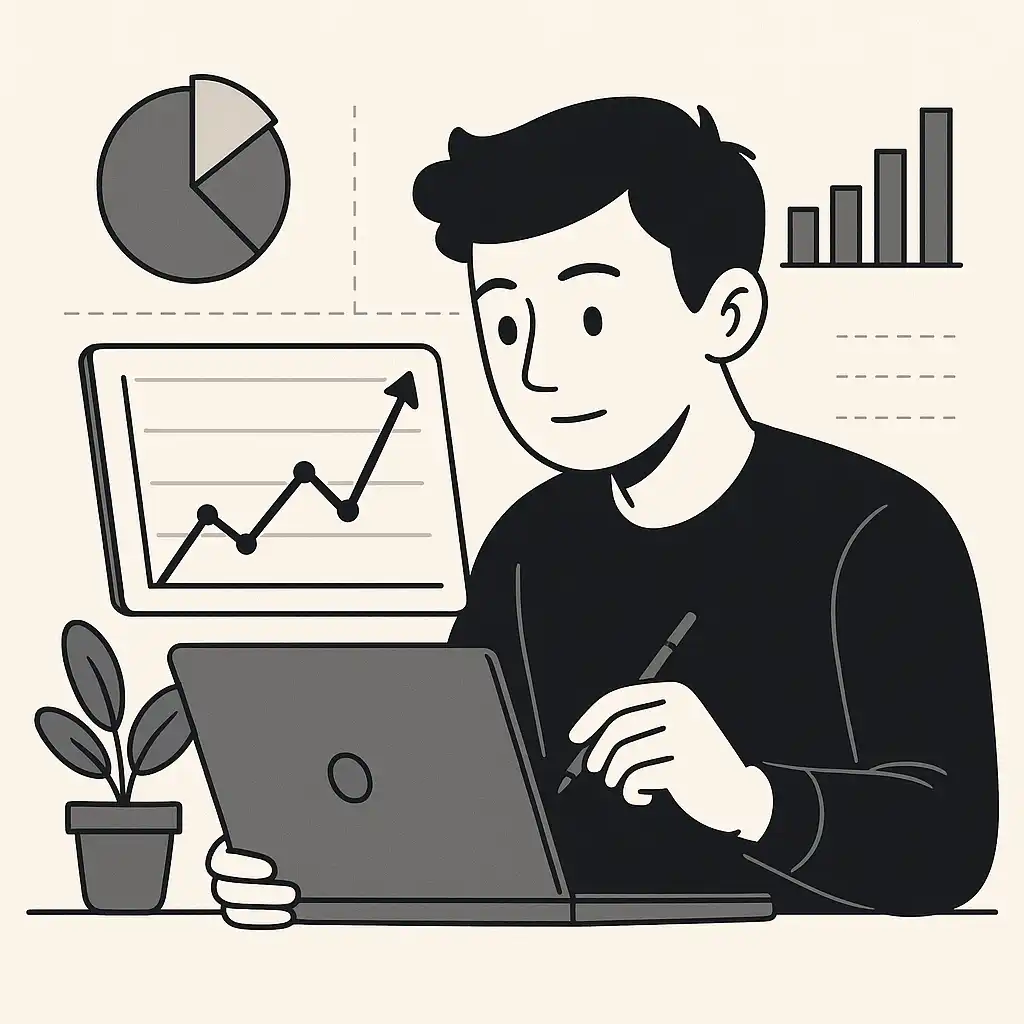 이 사진은 제가 살아가고 추구하는 방식을 담은 것입니다. 당근마켓 거래에서 시세를 비교하며 전략을 세울 때나, 야구를 구조적으로 분석할 때처럼, 저를 언제나 데이터를 읽고 흐름을 파악하며 더 나은 결정을 만들려고 하는 사람으로 표현하려고 한 사진입니다.